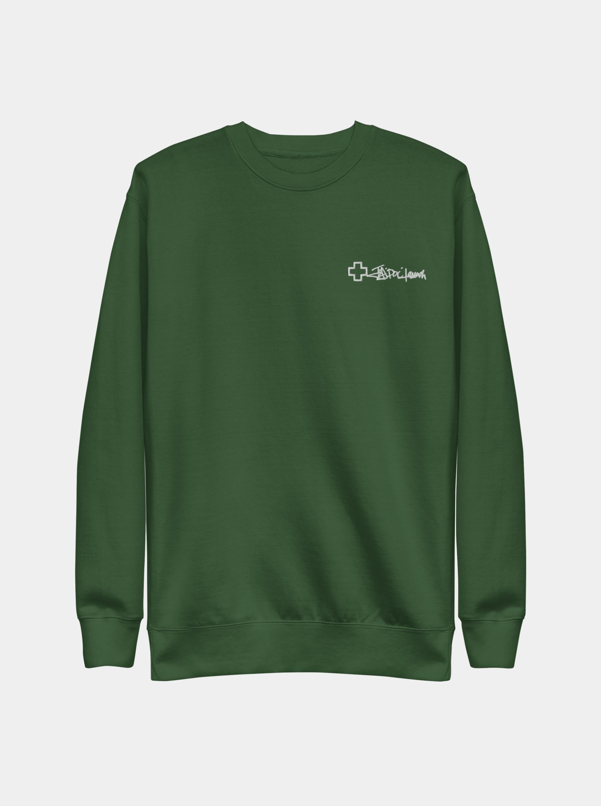Forest green crewneck hotsell