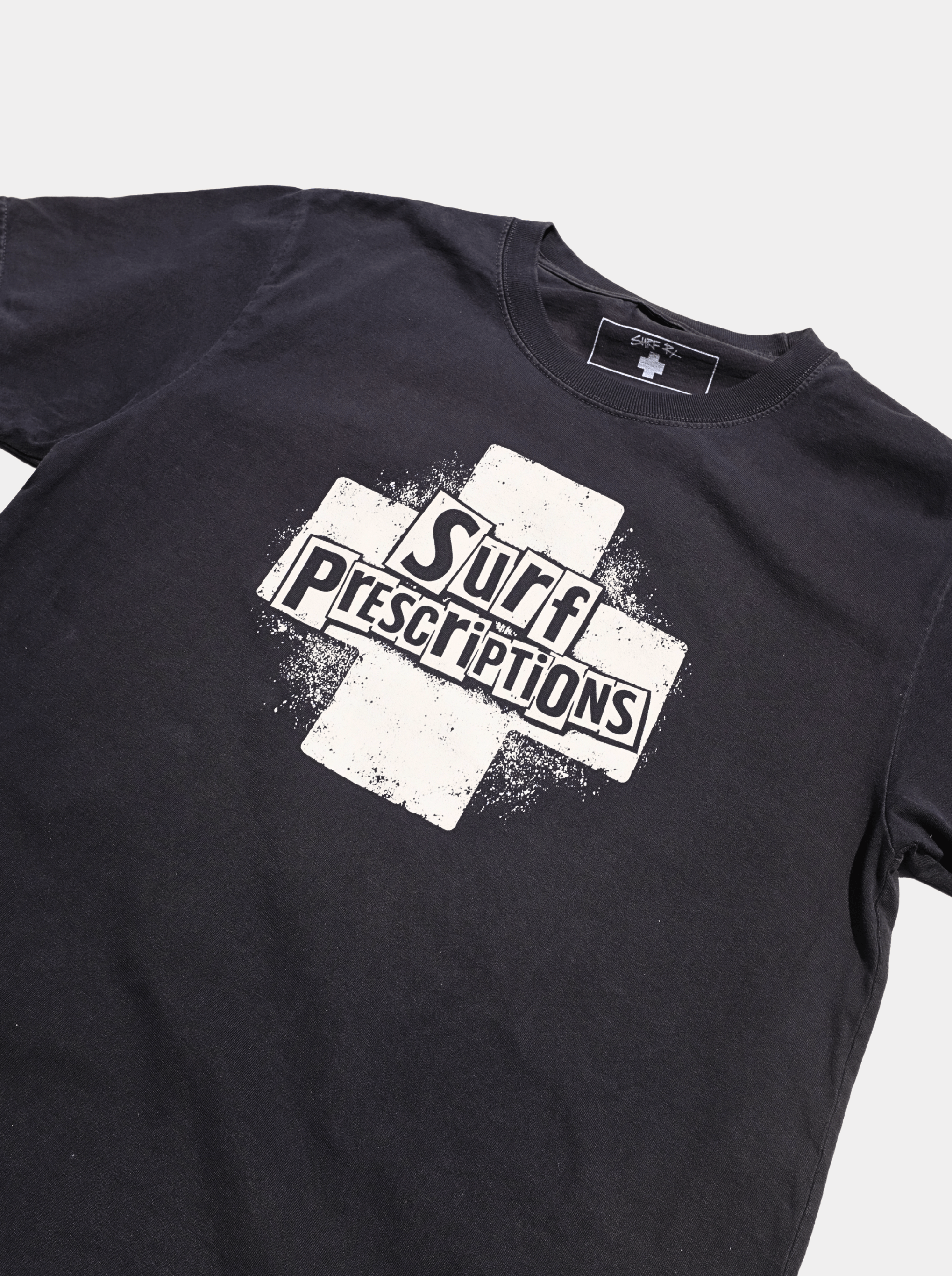Cut-Up Tee by surf prescriptions flat lay