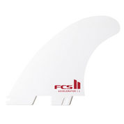 FCS II Accelerator White Edition Tri Fin Set