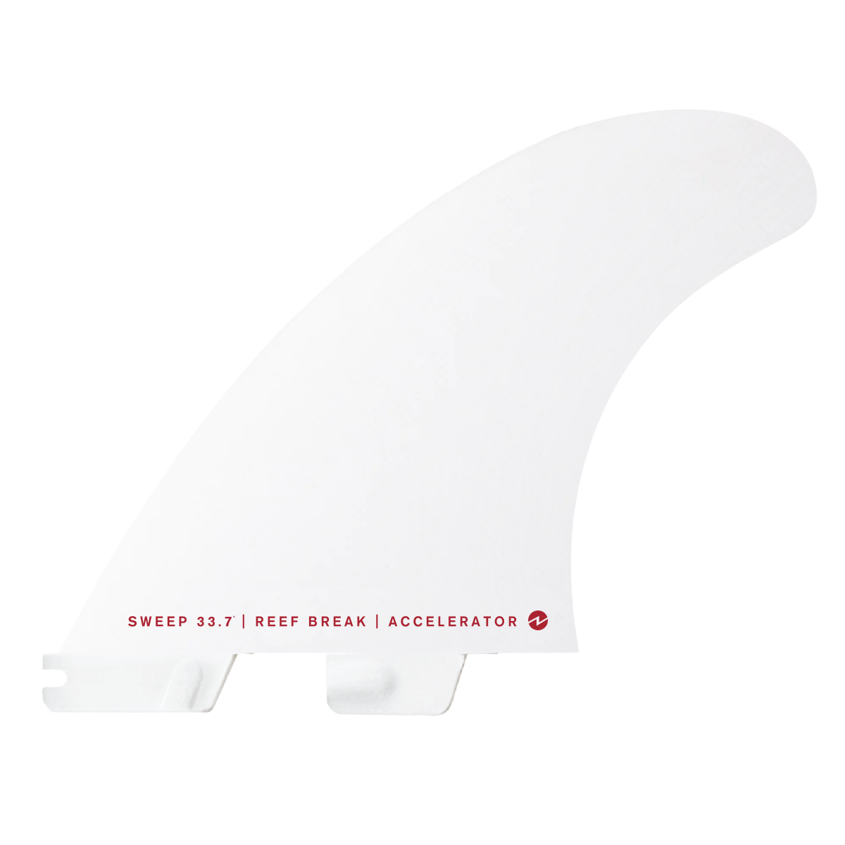 FCS II Accelerator White Edition Tri Fin Set