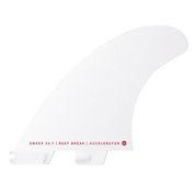 FCS II Accelerator White Edition Tri Fin Set