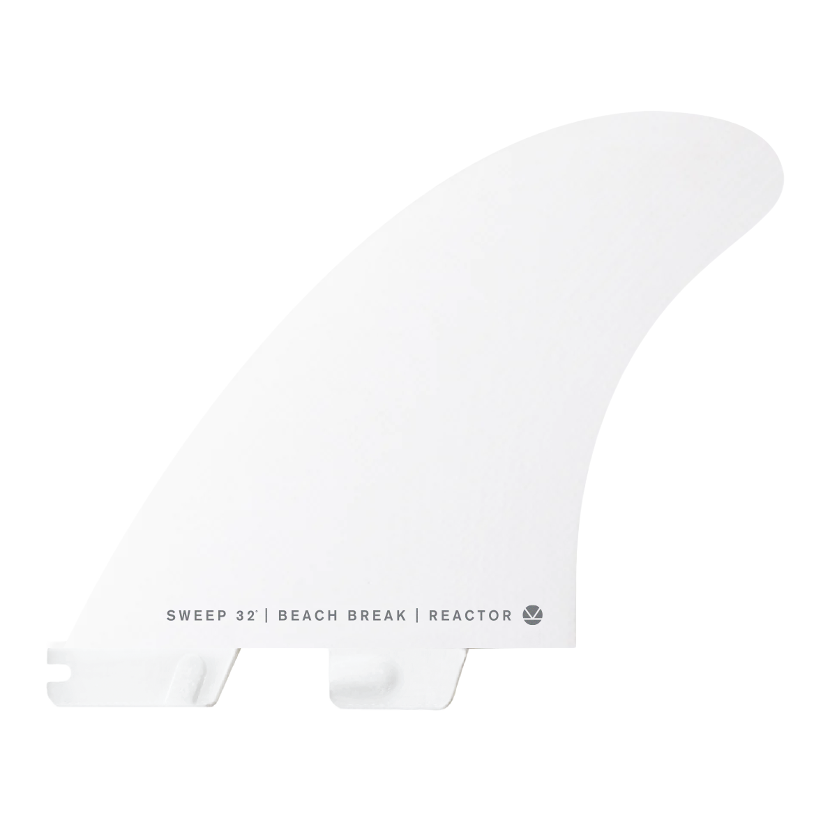 FCS II Reactor White Edition Tri Fin Set