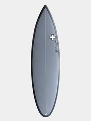 The PROIIXXV performance shortboard by surf prescriptions top view