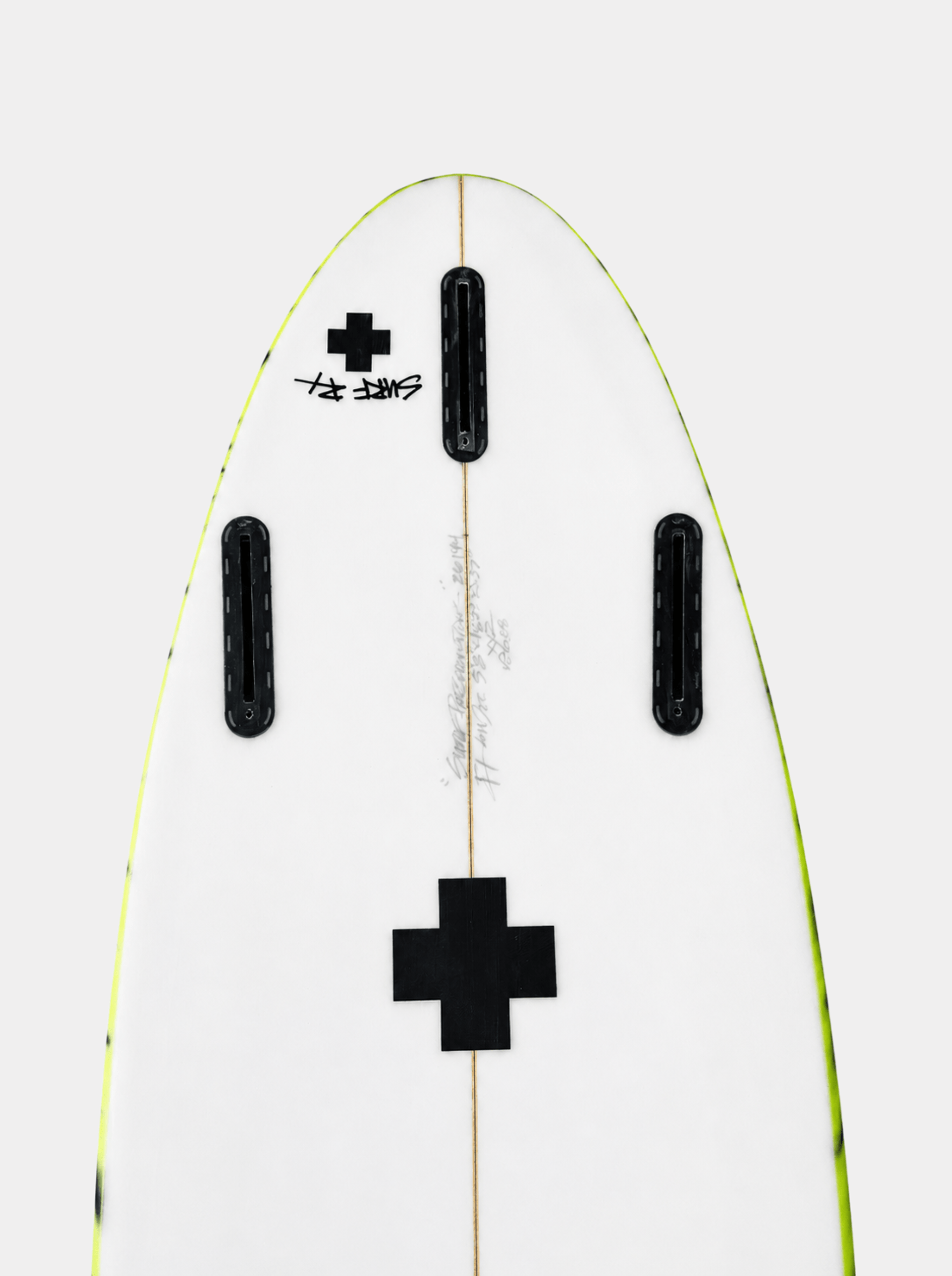XYZ - 5'8" Yellow/Black Rails