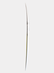 Surfboard side view by surf prescriptions