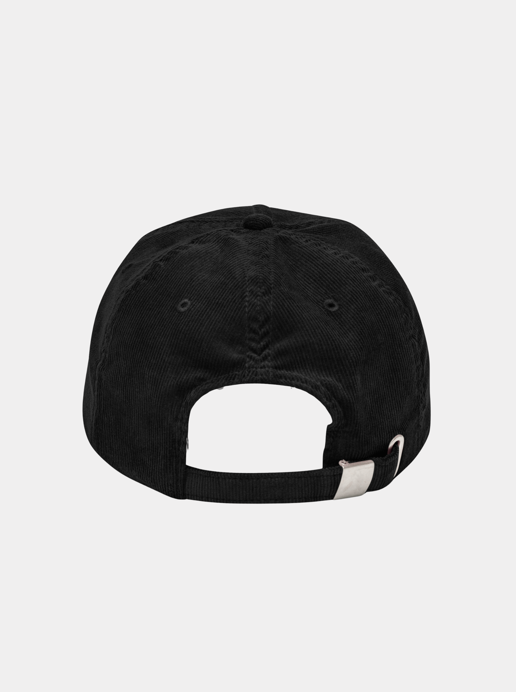 surf rx signature corduroy hat black surf prescriptions back view