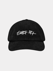 surf rx signature corduroy hat black surf prescriptions front view
