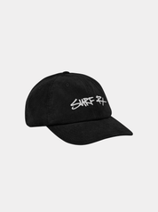 surf rx signature corduroy hat black surf prescriptions side view