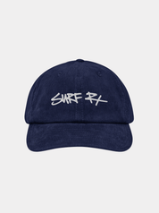 surf rx signature corduroy hat navy surf prescriptions front view