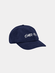 surf rx signature corduroy hat navy surf prescriptions side view