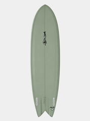 Twin Royale - 6'8" Green Resin