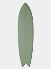 Twin Royale - 6'8" Green Resin