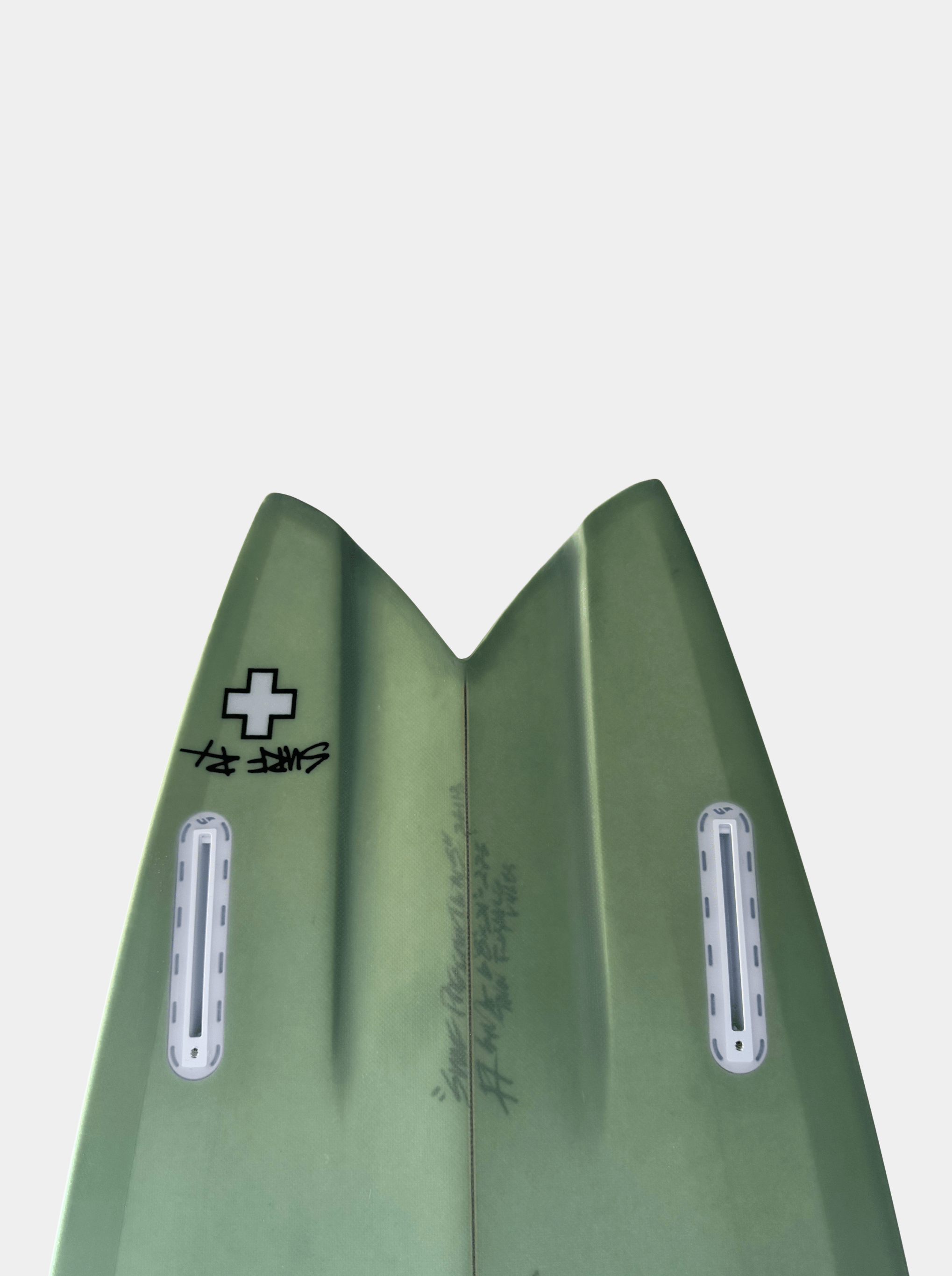 Twin Royale - 6'8" Green Resin