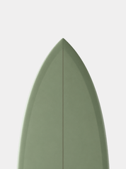 Twin Royale - 6'8" Green Resin