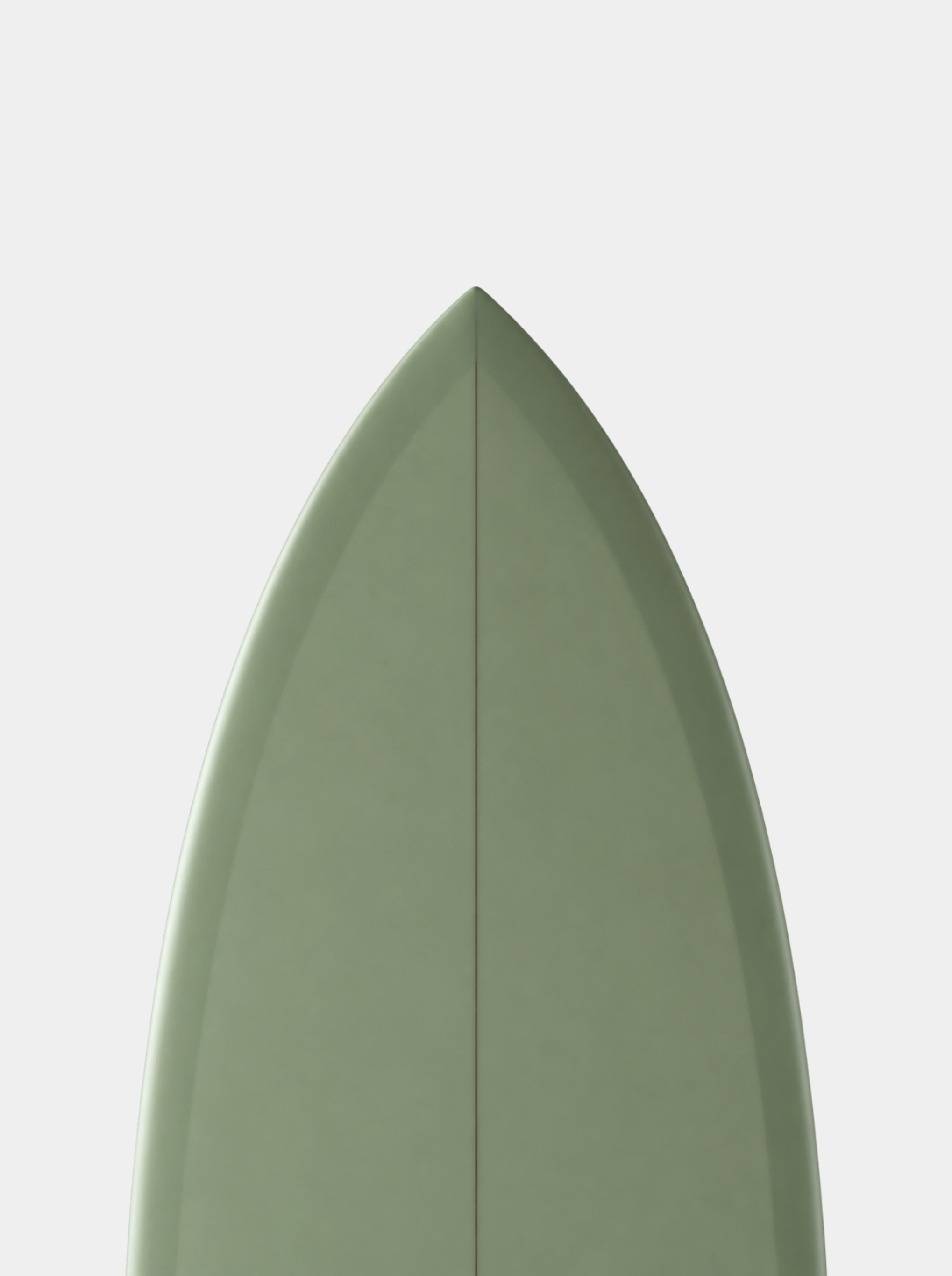 Twin Royale - 6'8" Green Resin